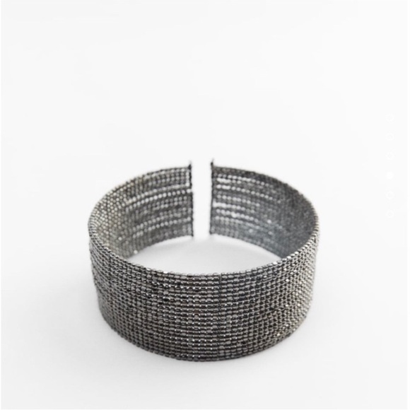 ZARA RHINESTONE CHOKER NECKLACE - Picture 5 of 6